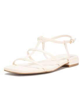 Calvin Klein Sallia Strappy Caged Flat Sandals 10